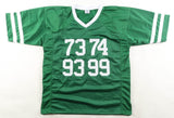 Gastineau, Klecko, Lyons & Salaam Signed New York Jets "Sack Exchange" (JSA COA)