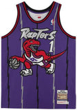 Tracy McGrady Toronto Raptors Signed 1998 Mitchell & Ness Jersey w/HOF 17 Insc