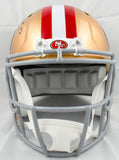 Brock Purdy Autographed San Francisco 49ers F/S Speed Helmet - Beckett W Holo