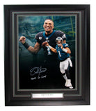 Jalen Hurts Signed/Inscribed 16x20 Photo Philadelphia Eagles Framed JSA 195280