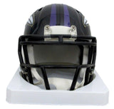 Roquan Smith Autographed Speed Mini Helmet Ravens Beckett 180359