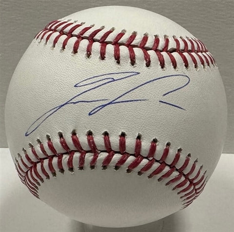 Braves 2023 NL MVP RONALD ACUNA Signed Official MLB Baseball AUTO - BAS
