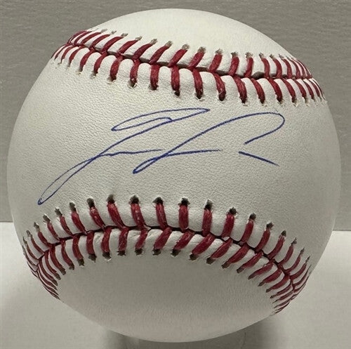 Braves 2023 NL MVP RONALD ACUNA Signed Official MLB Baseball AUTO - BAS