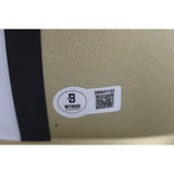 Mike Alstott Signed Purdue Boilermakers F/S Helmet Boiler Up Beckett 50171