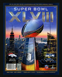 RUSSELL WILSON AUTOGRAPHED FRAMED SEAHAWKS SUPER BOWL PROGRAM RW HOLO 158297