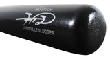 Cubs Sammy Sosa Authentic Signed Black Louisville Slugger Baseball Bat BAS