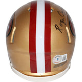 Roger Craig Signed San Francisco 49ers Mini Helmet Beckett 42598