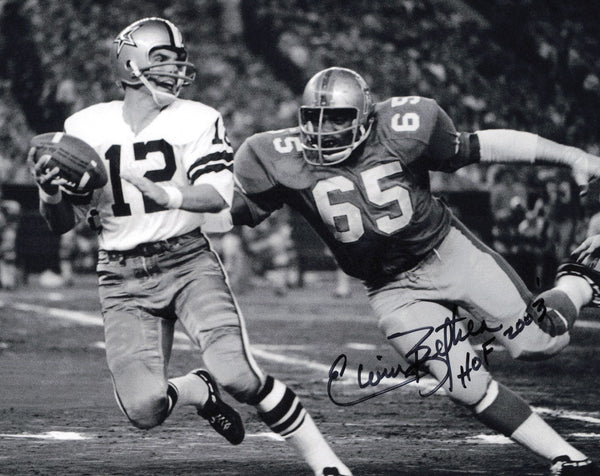 Elvin Bethea Autographed Signed 8x10 Photo Houston Oilers "HOF 2003" SKU #247484