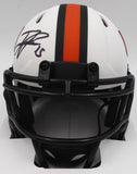 Jaelan Phillips Autographed White Lunar Eclipse Mini Helmet Miami Beckett