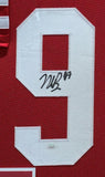 FRAMED SAN FRANCISCO 49ERS NICK BOSA AUTOGRAPHED SIGNED JERSEY JSA COA