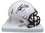 Saquon Barkley Autographed Mini Football Helmet Penn State PSA/DNA 183535