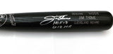 Jim Thome Signed Game Model LS Bat W/HOF 18 612 HR Indians White Sox Beckett