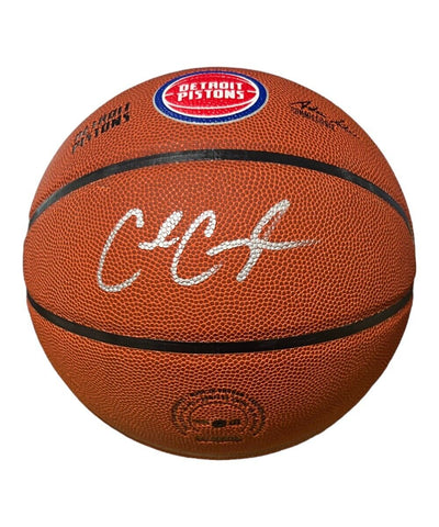 Cade Cunningham Autographed Wilson Detroit Pistons Basketball Fanatics 41098