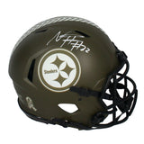 Najee Harris Autographed Pittsburgh Steelers STS Speed Authentic Helmet Fanatics
