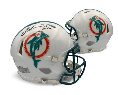 Dan Marino Autographed Miami Dolphins Full Size Authentic Helmet HOF Beckett 05