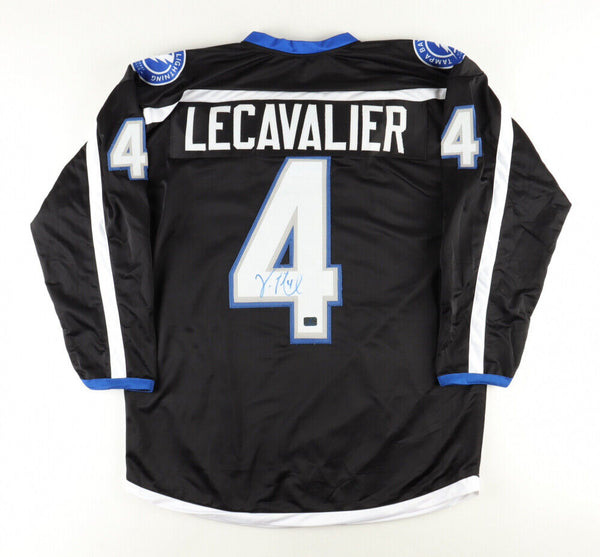 Vincent Lecavalier Signed Tampa Bay Lightning Bolts Jersey