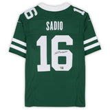 Kenyon Sadiq Autographed NY Jets Green Nike Vapor Fuse Limited Jersey Fanatics