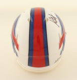 Keon Coleman Signed Buffalo Bills Speed Mini Helmet (Beckett) Starting W.R.