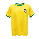 Jairzinho Signed Vintage Brazil FC Home Soccer Jersey #7 with Beckett COA