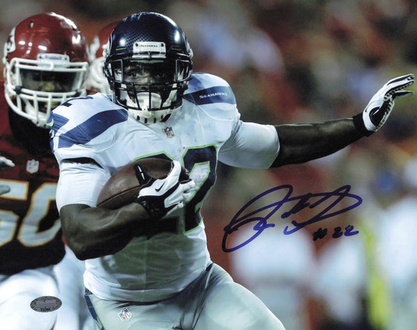 Robert Turbin Autographed Signed 8x10 Photo Seattle Seahawks MCS Holo #63366