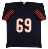 Jared Allen Authentic Signed Navy Pro Style Jersey Autographed PSA/DNA Itp 1