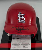 Cardinals MARK McGWIRE Signed Rawlings Baseball Mini Helmet AUTO - JSA