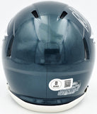 DESEAN JACKSON AUTOGRAPHED EAGLES GREEN SPEED MINI HELMET BECKETT WITNESS 243638