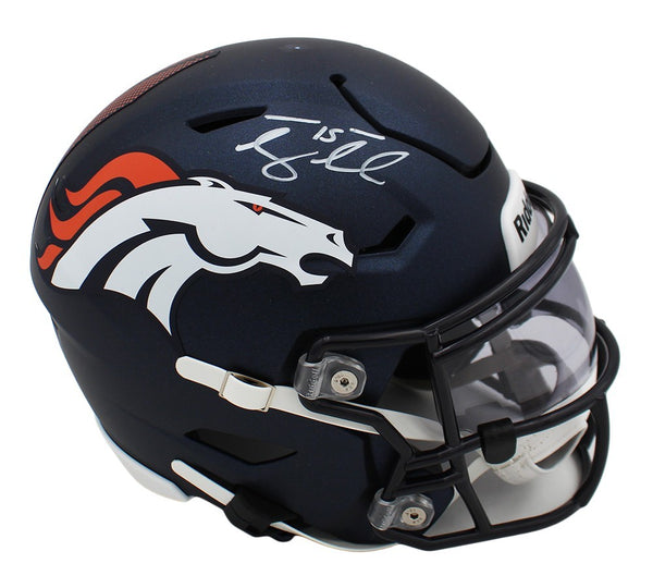 Tim Tebow Signed Denver Broncos Speed Flex Mid-Size NFL Midi Helmet