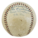 Yankees Babe Ruth Authentic Signed Baseball PSA/DNA #AO02746