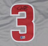 Alex Bregman Signed Chicago Cubs Jersey (Beckett) 2xWorld Series Champion / 3.B.