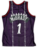 Tracy McGrady Raptors Signed Mitchell & Ness Classics Swingman Jersey JSA
