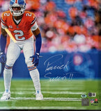 Patrick Surtain II Autographed 16x20 Broncos Photo 31.5"x25.5" Frame Beckett COA