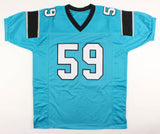Luke Kuechly Signed Carolina Panthers Jersey (JSA COA) 6xPro Bowl Linebacker