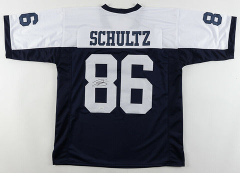 Dalton Schultz Signed Dallas Cowboys Jersey (JSA COA) Ex Stanford Tight End