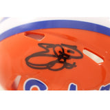 Emmitt Smith Autographed/Signed Florida Gators Mini Helmet Beckett Witness 58225