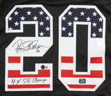 Rocky Bleier Signed Pittsburgh Steelers "4xSuper Bowl Champ" Jersey (Beckett) RB