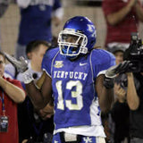 Stevie Johnson Signed Kentucky Wildcats Jersey (TSE) Buffalo Bills Wide Receiver