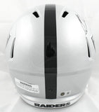 Bo Jackson Autographed Raiders F/S Speed Helmet - Beckett W Hologram