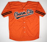 Coby Mayo Signed Baltimore Orioles City Connect Charm City Style Jersey /Beckett