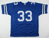 Duane Thomas Signed Dallas Cowboys Throwback Jersey (RSA) Super Bowl (VI) Champ