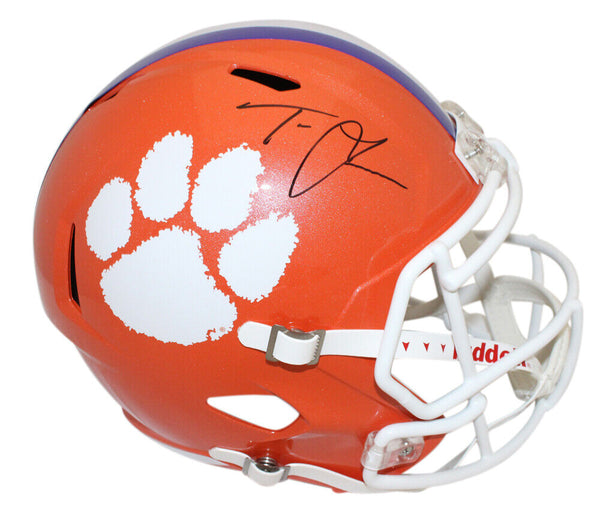 Trevor Lawrence Autographed Clemson Tigers Speed F/S Helmet FAN 39839