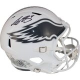 AJ Brown Autographed Philadelphia Eagles F/S 24 STS Helmet Beckett Witness 49793