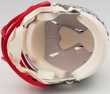 NICK BOSA AUTOGRAPHED OHIO STATE FLASH GRAY SPEED MINI HELMET BECKETT QR 203887