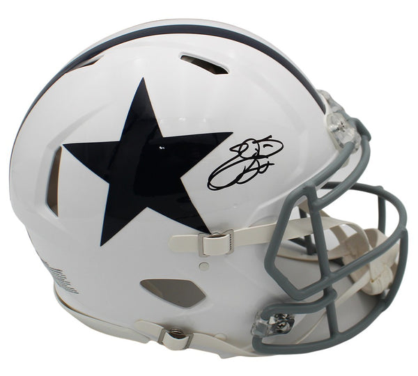 Emmitt Smith Signed Dallas Cowboys Speed Authentic TB 1960-1963 NFL Helmet