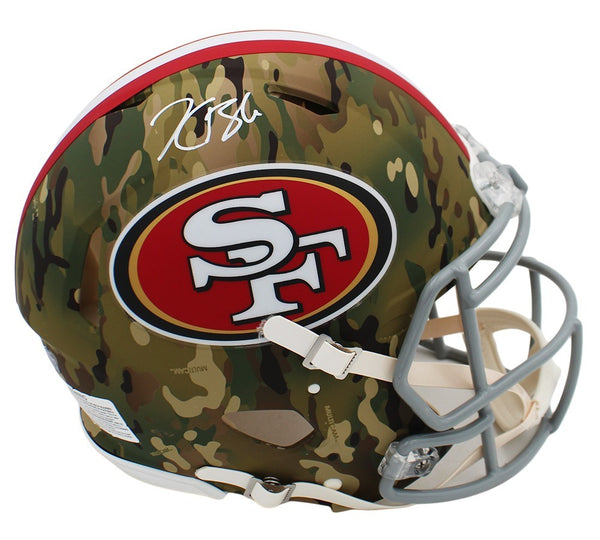 Kaelon Black Signed San Francisco 49ers Speed Camo Authentic NFL Helmet