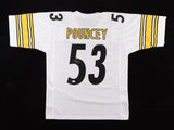 Maurkice Pouncey Signed Steelers Jersey (JSA COA) Pittsburgh's 9xPro Bowl Center