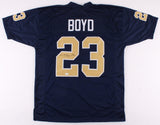 Tyler Boyd Signed Pitt Panthers Jersey (TSE COA) Cincinnati Bengal Wide Receiver