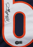 Patrick Mannelly Signed Jersey Insd "100 Greatest Bears" (Schwartz) Long Snapper