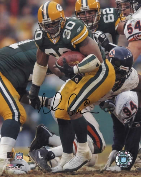Packers All Time Leading Rusher AHMAN GREEN Signed 8x10 Photo #6 AUTO