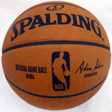 ZION WILLIAMSON AUTOGRAPHED LEATHER NBA BASKETBALL PELICANS FANATICS 185090